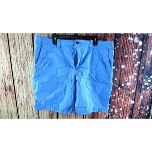 Mens Magellan Blue Shorts Outdoors Chino Casual Size 40W